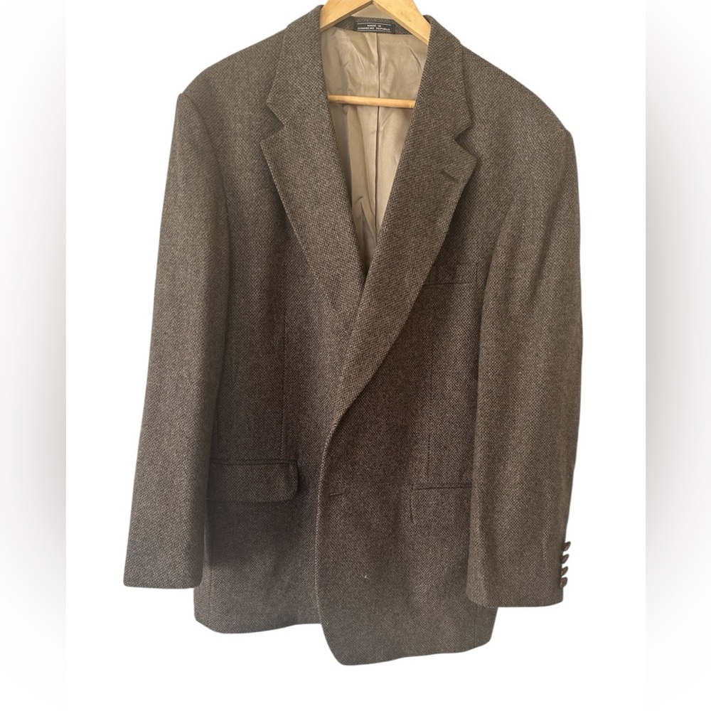 Classic Brown Blazer Men's sports jacket, size XXL